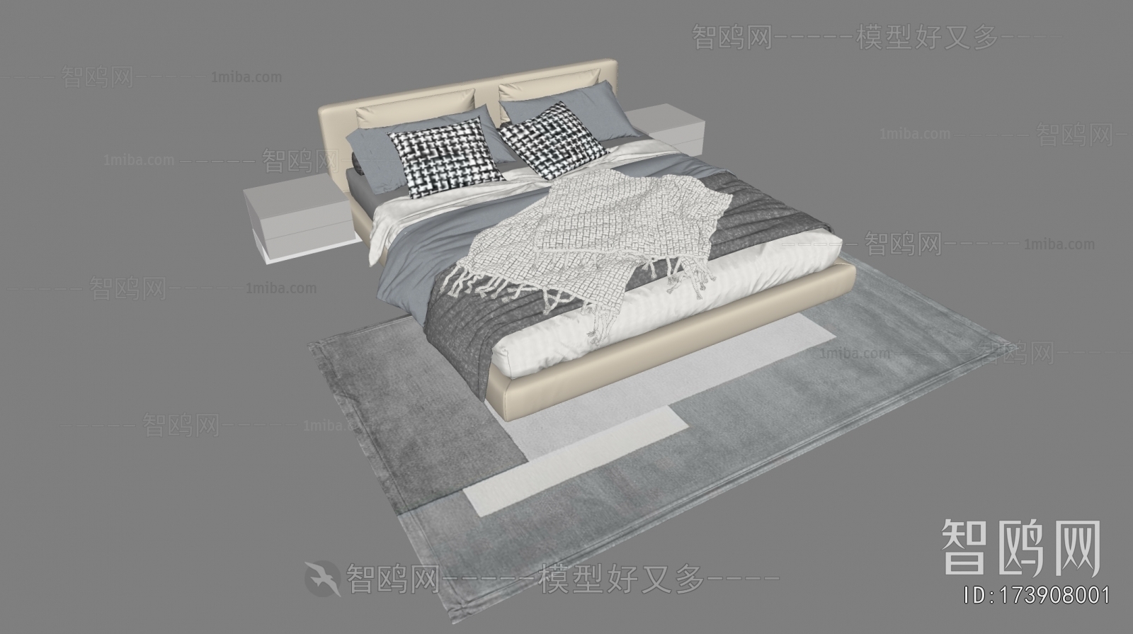 Modern Double Bed