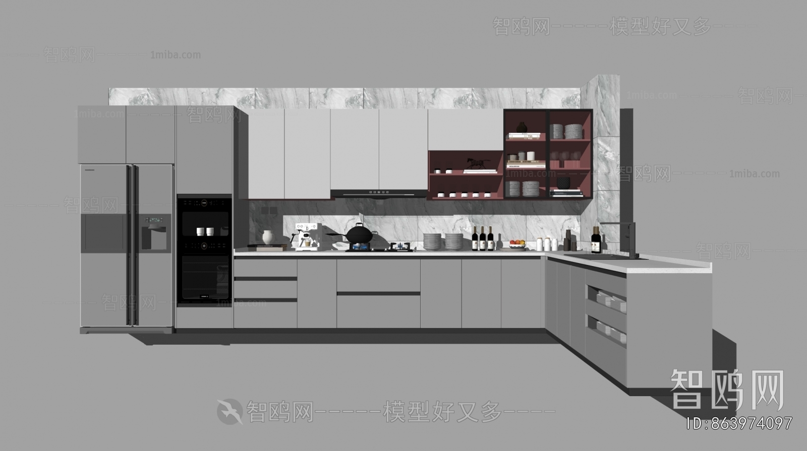 Modern Kitchen Cabinet