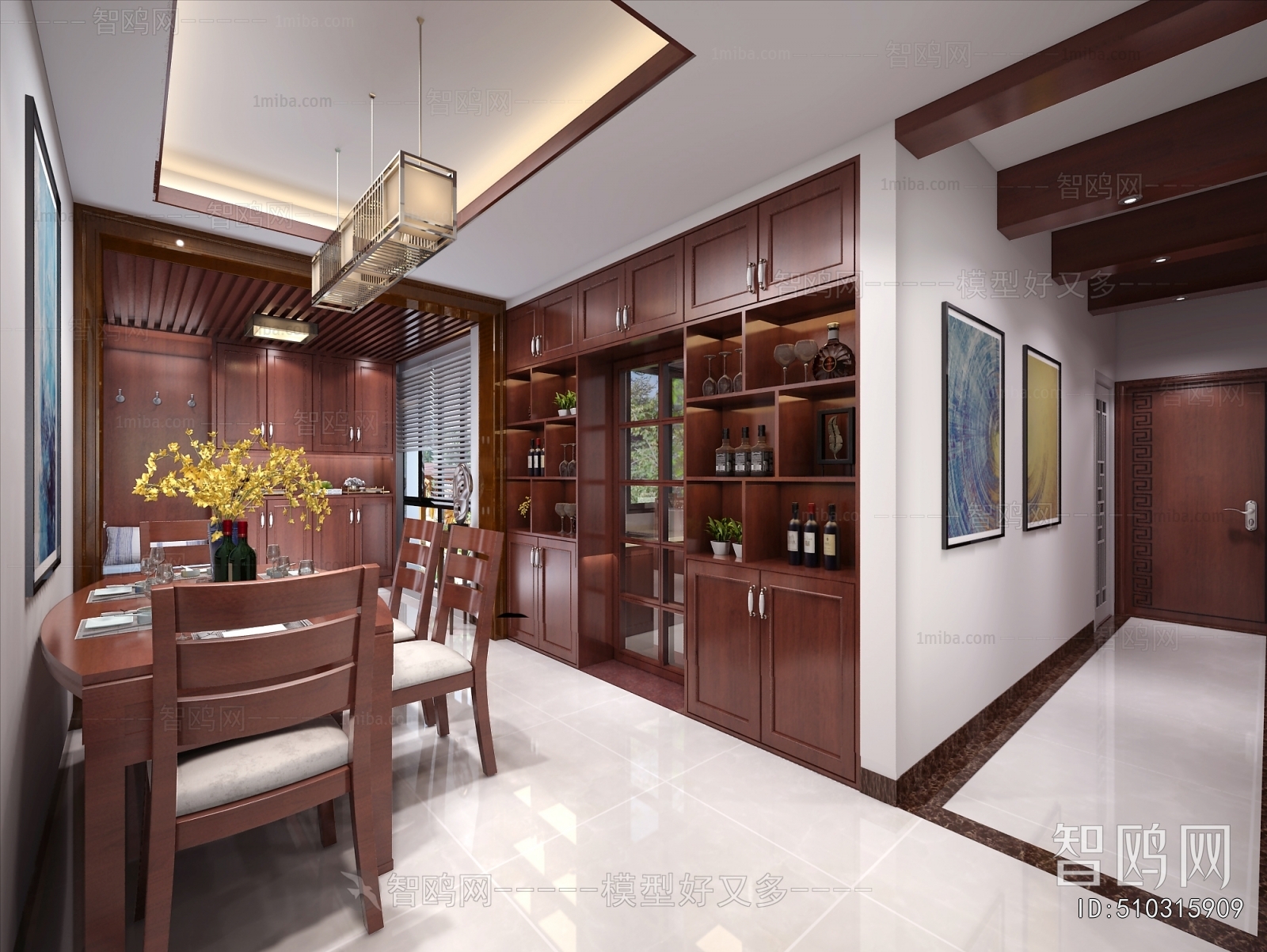 Chinese Style Dining Room