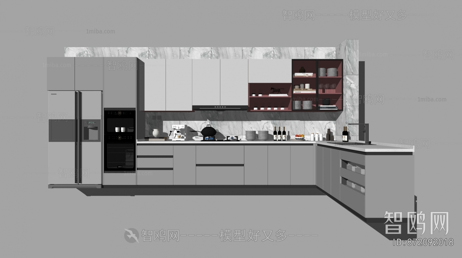 Modern Kitchen Cabinet