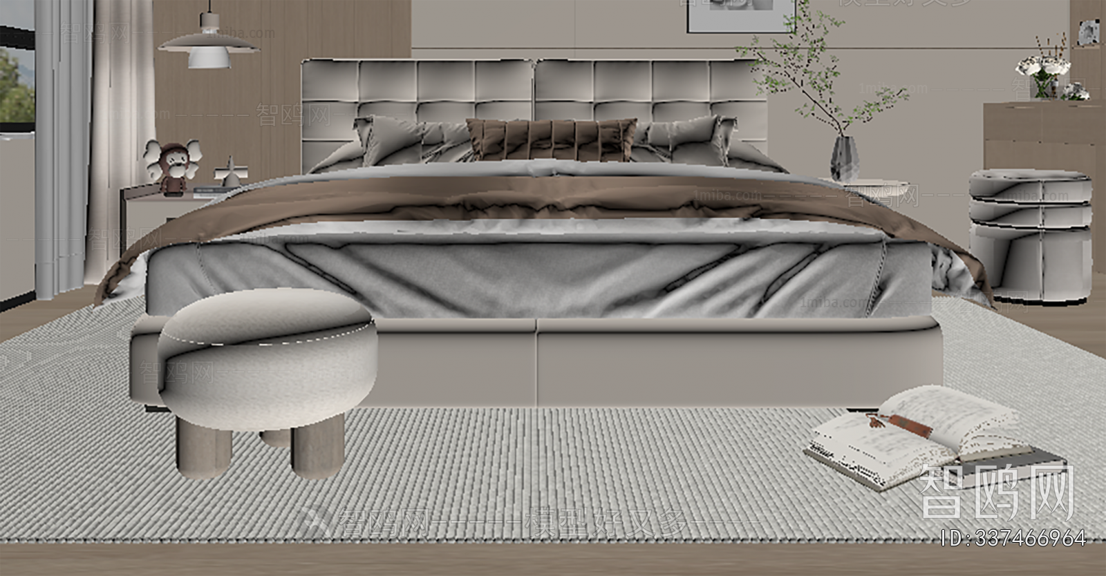 Modern Double Bed