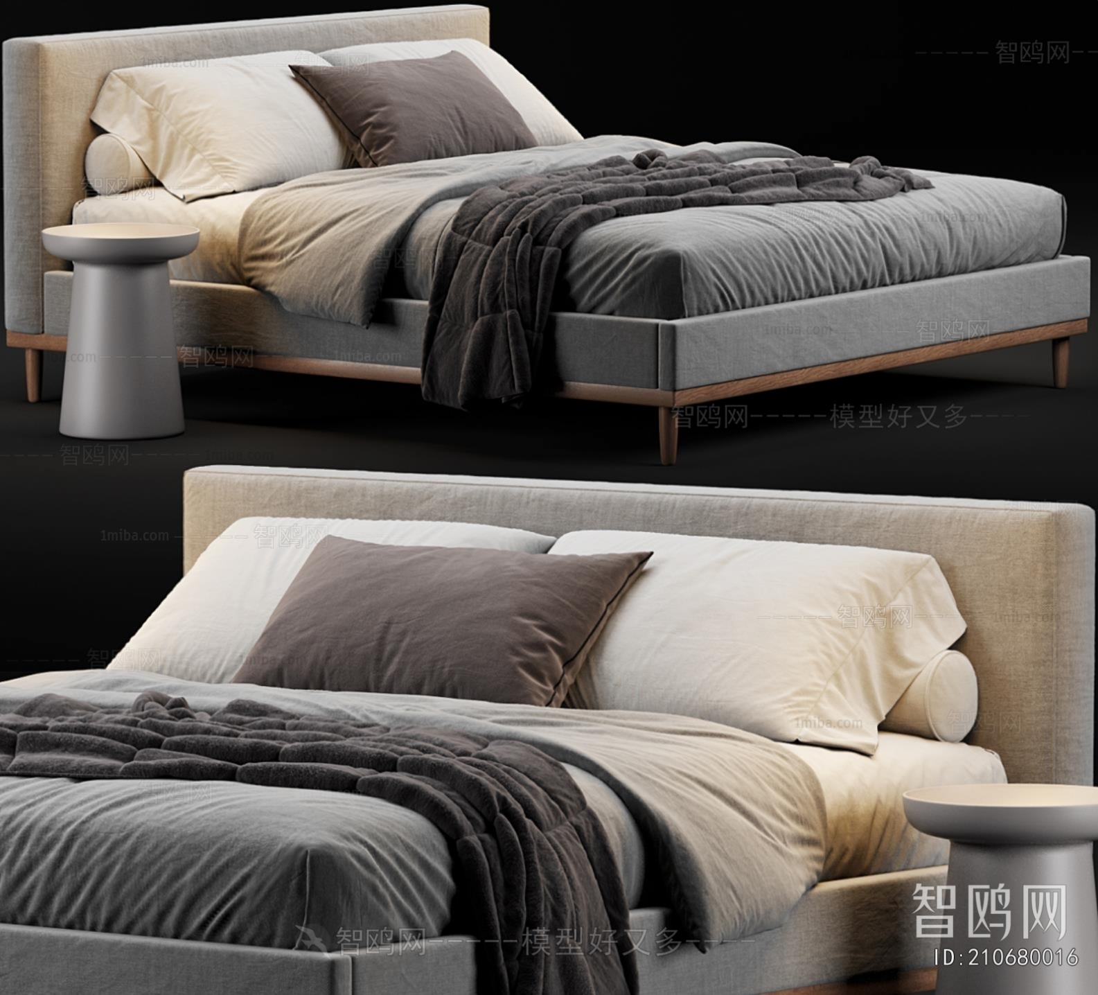 Modern Double Bed