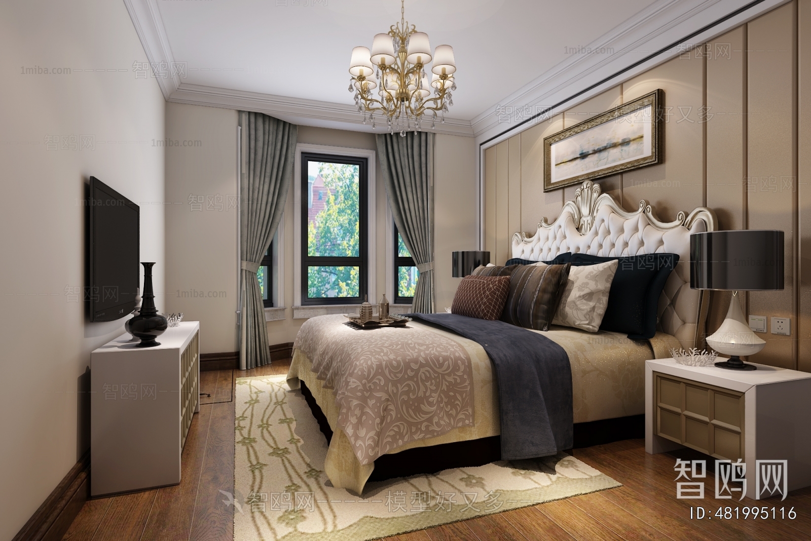 European Style Bedroom