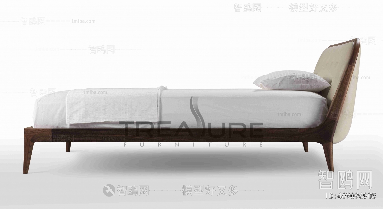 New Chinese Style Double Bed