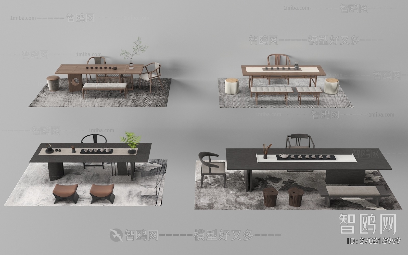 New Chinese Style Tea Tables And Chairs