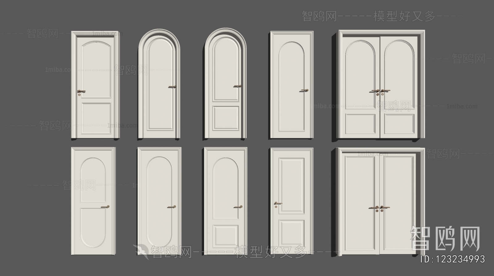 French Style Single Door