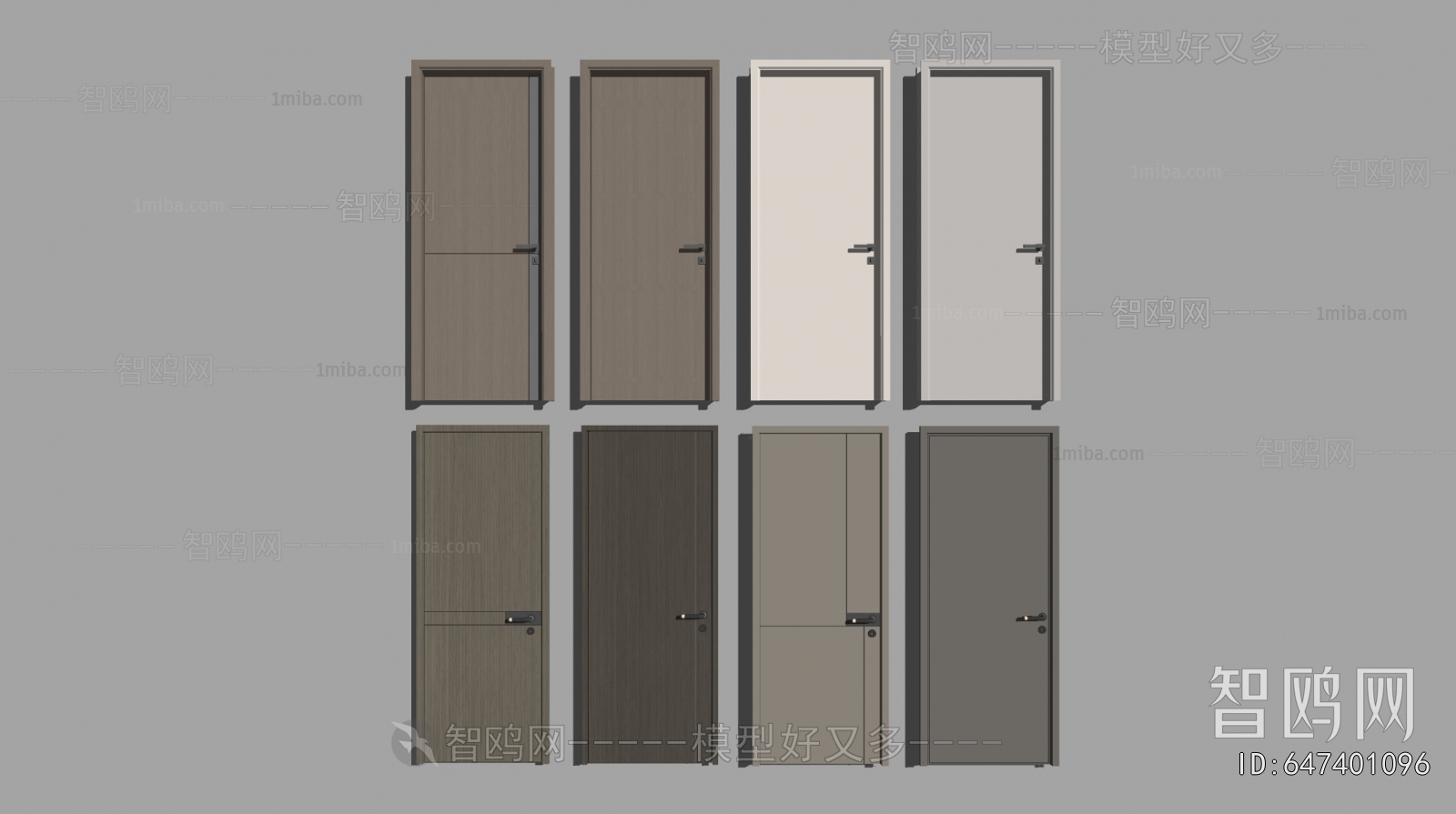 Modern Single Door