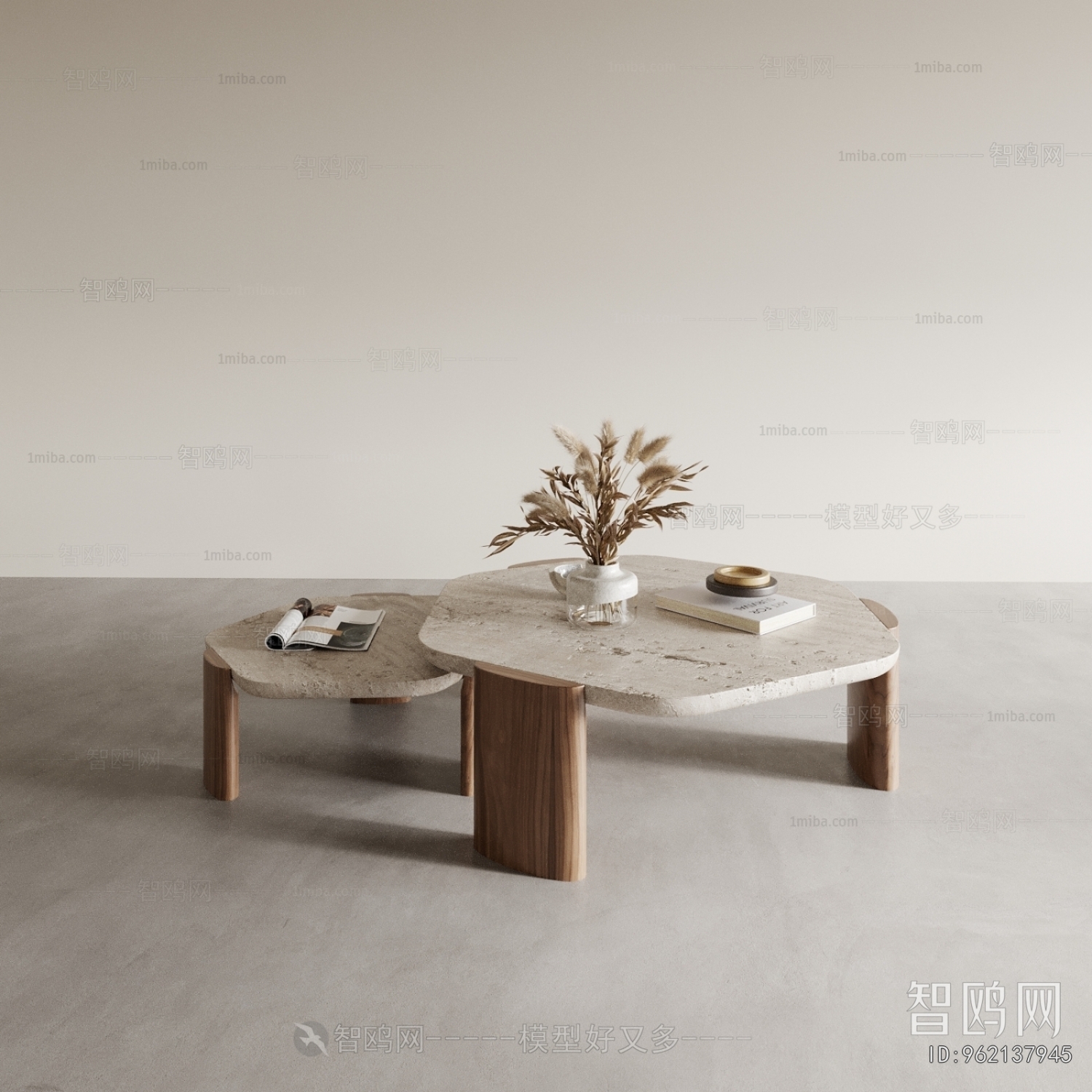 Wabi-sabi Style Coffee Table