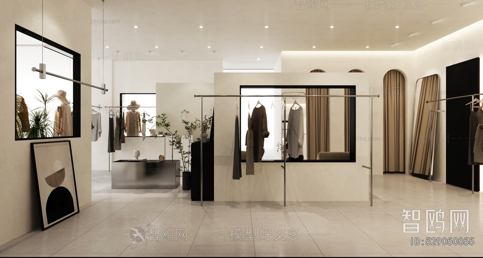 Modern Clothing Store