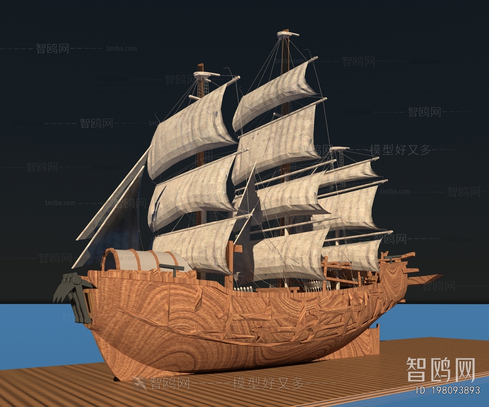 Chinese Style Ship