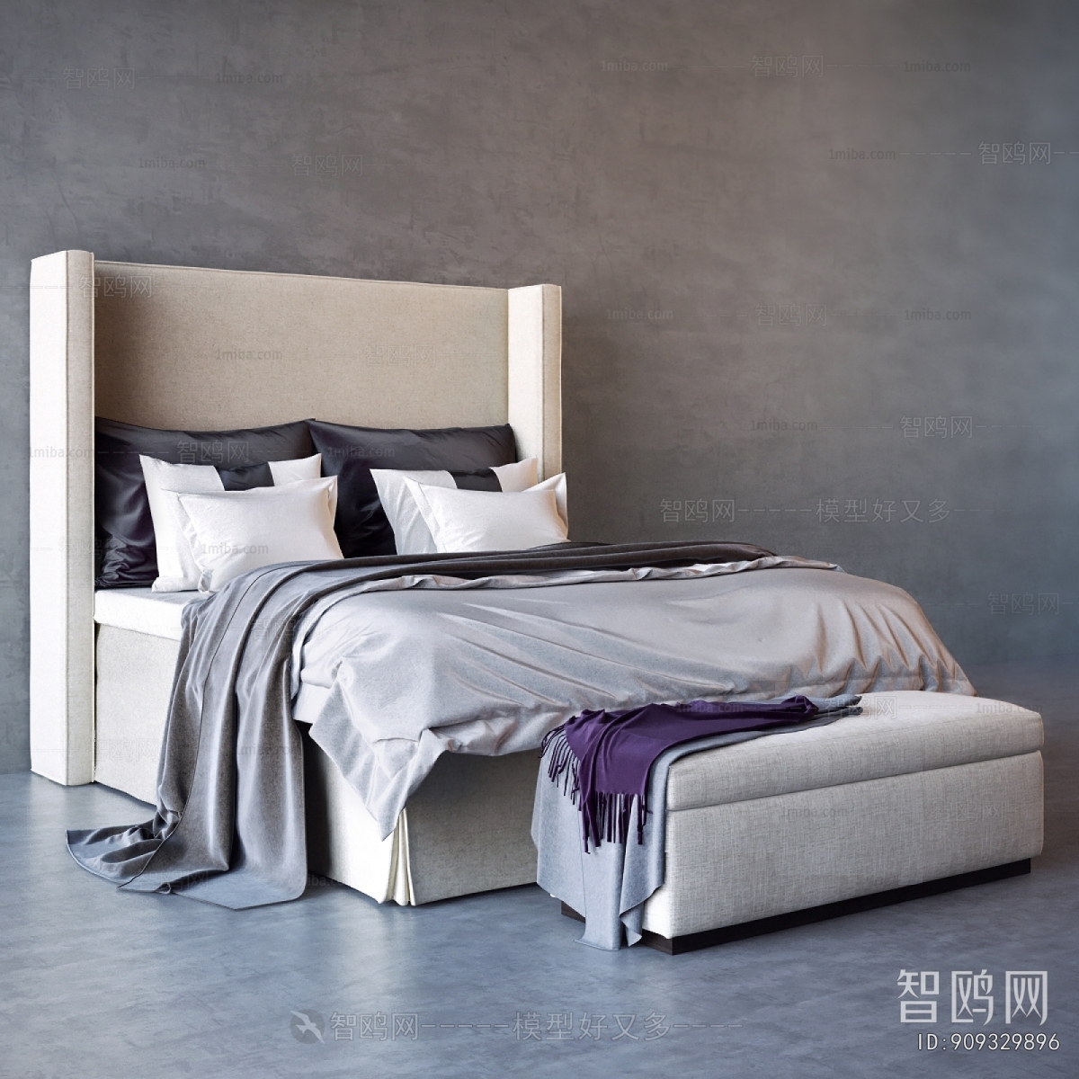 Modern Double Bed