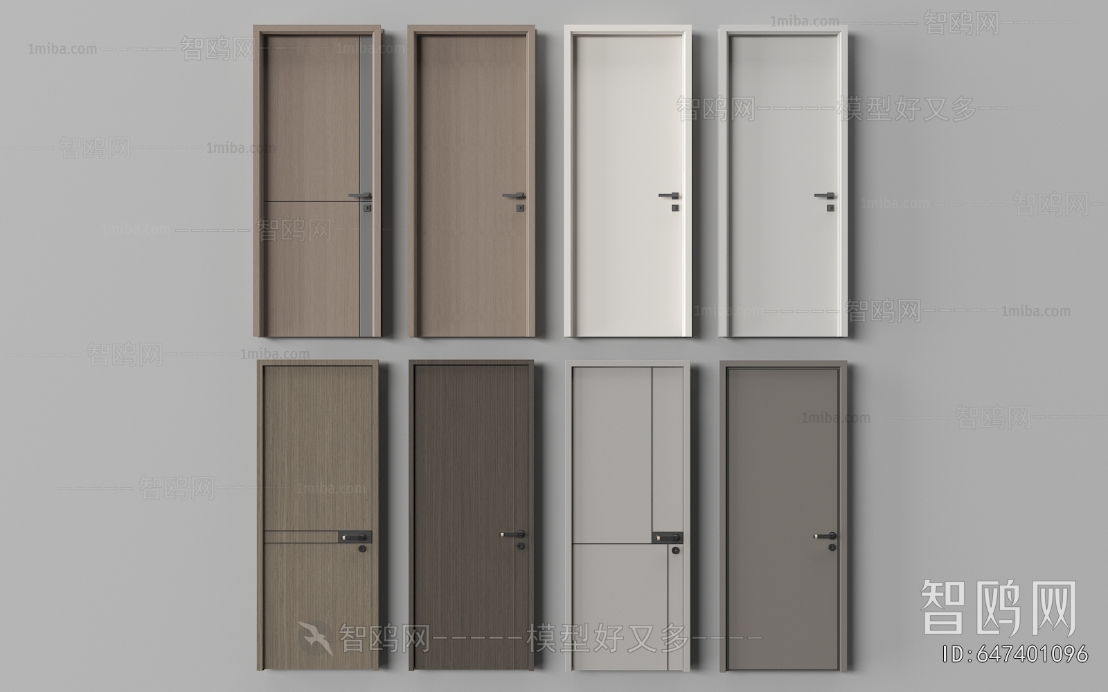 Modern Single Door