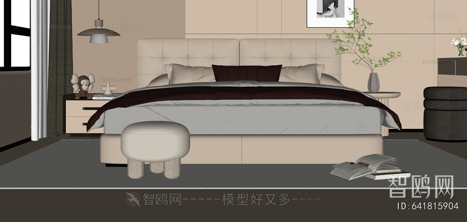 Modern Double Bed