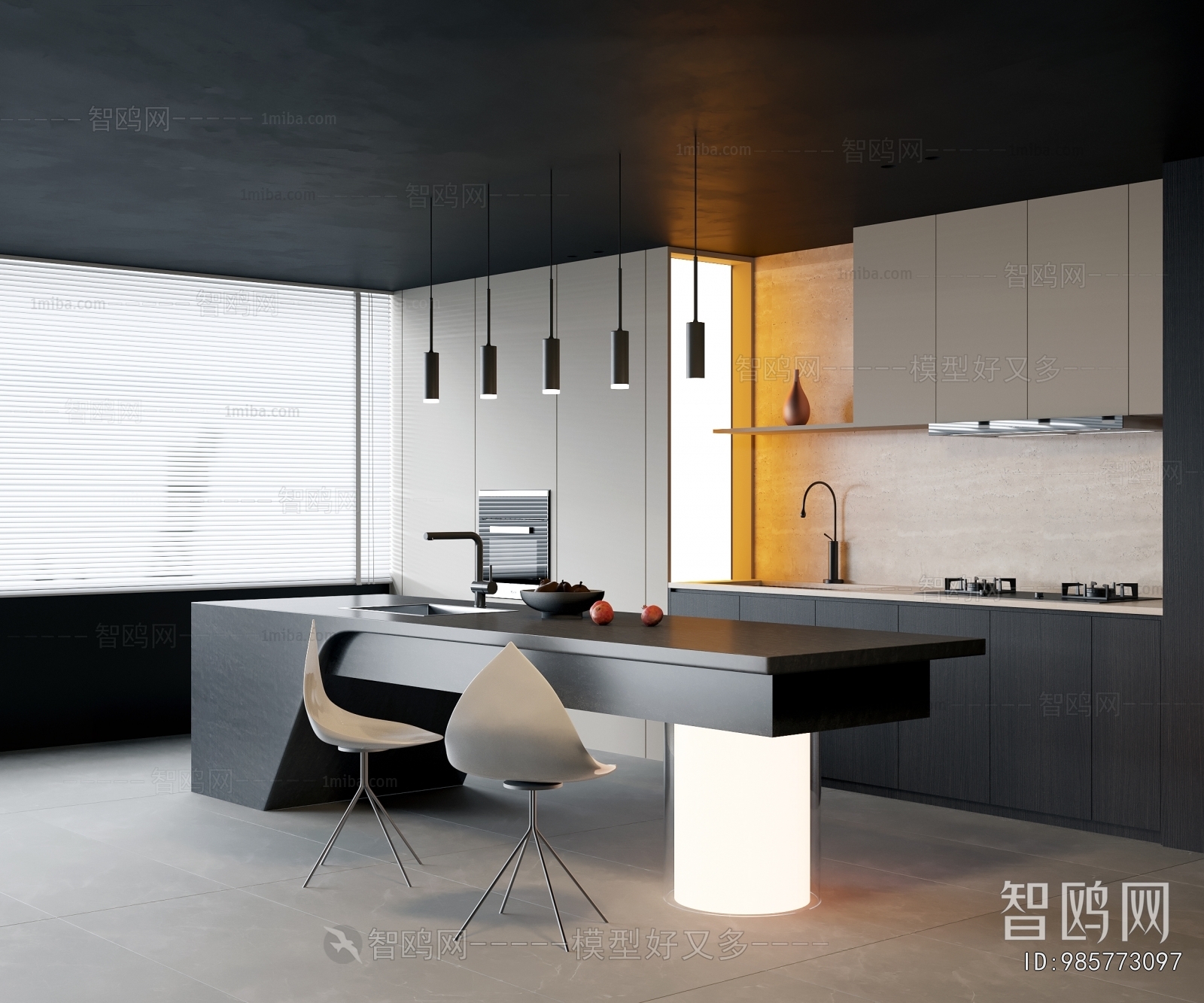 Modern Open Kitchen