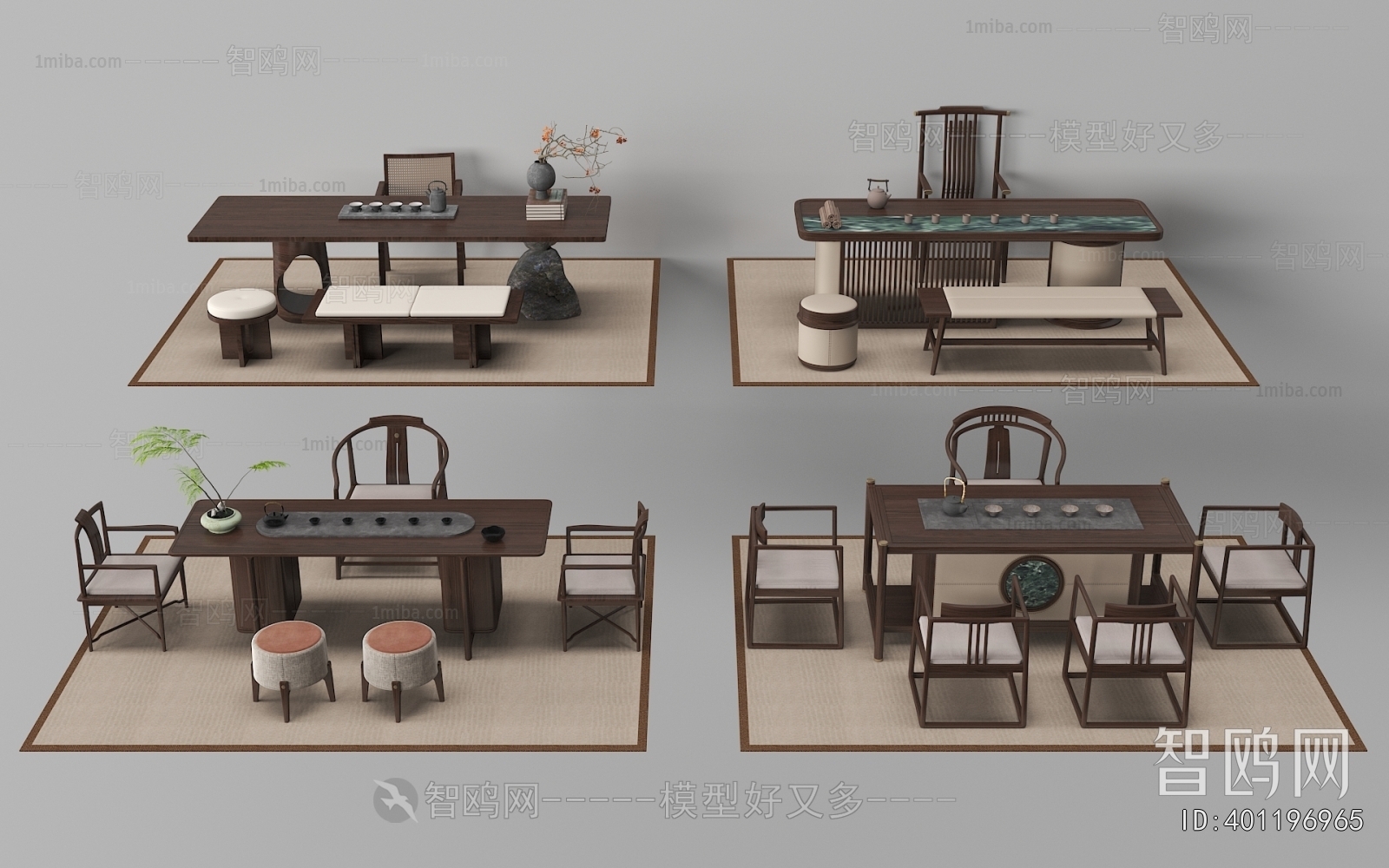 New Chinese Style Tea Tables And Chairs