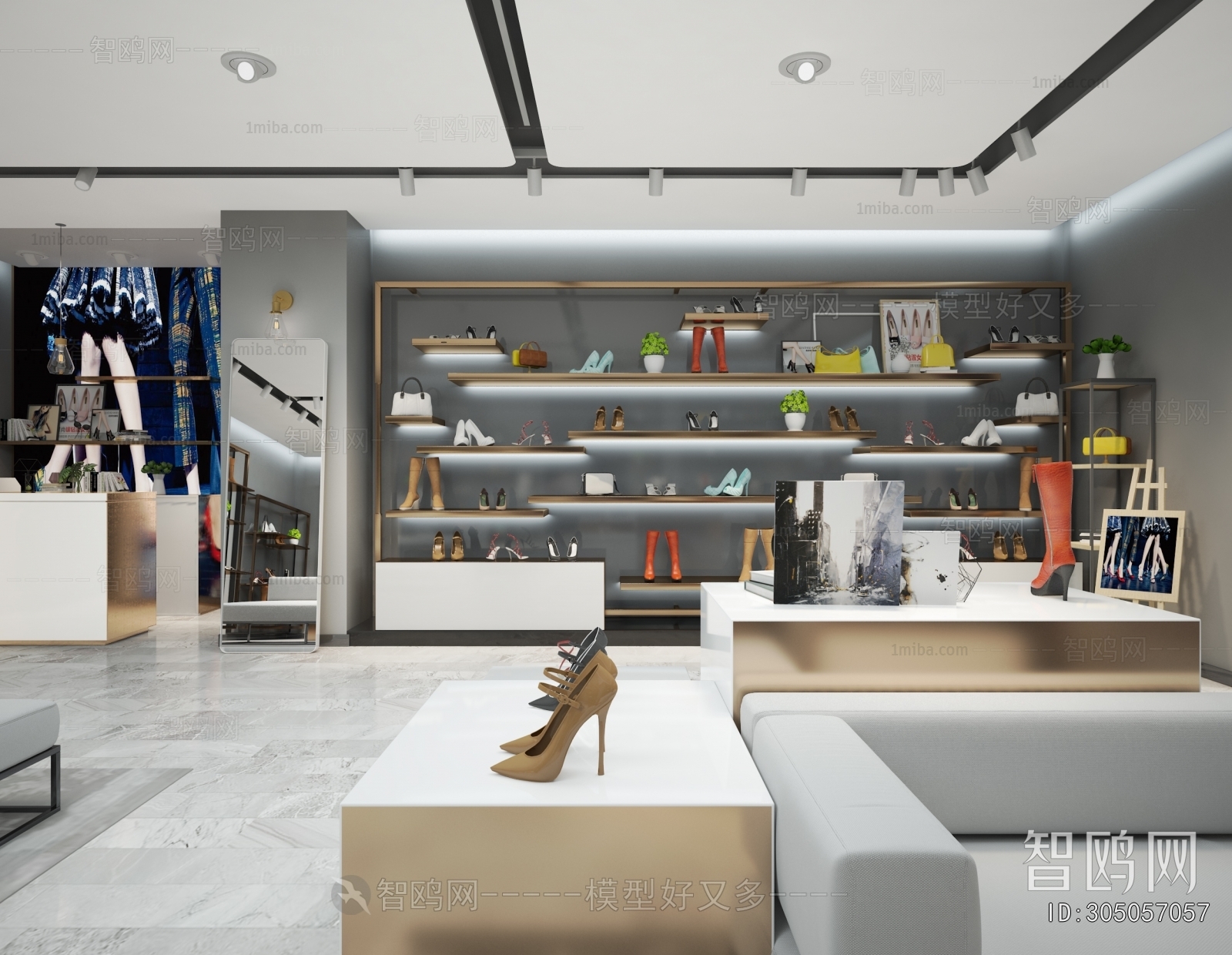 Modern Shoe Store