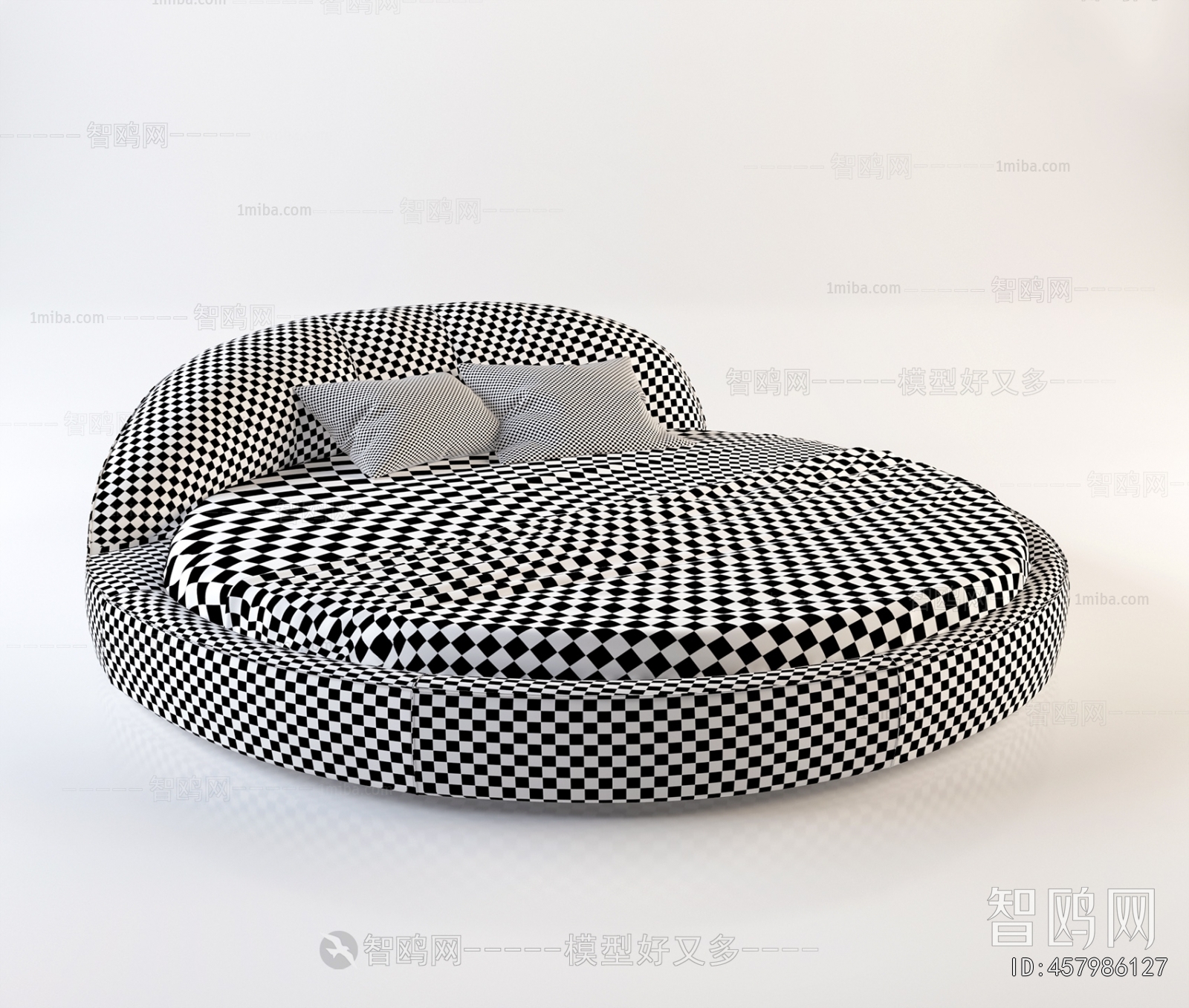 Modern Round Bed