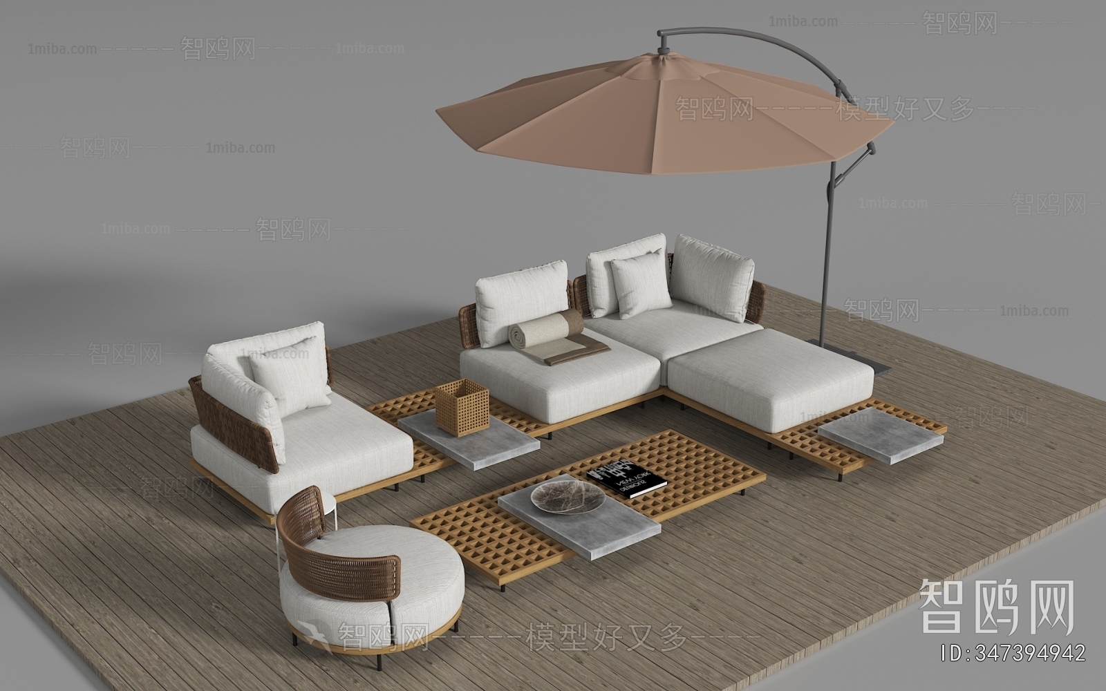 Modern Outdoor Sofa