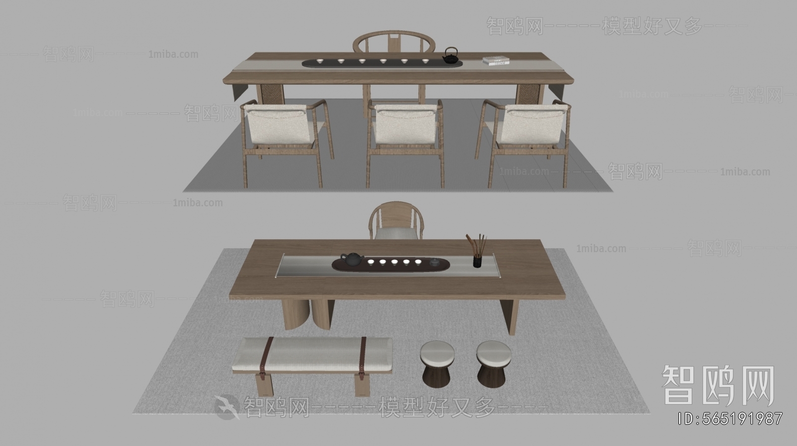 New Chinese Style Tea Tables And Chairs