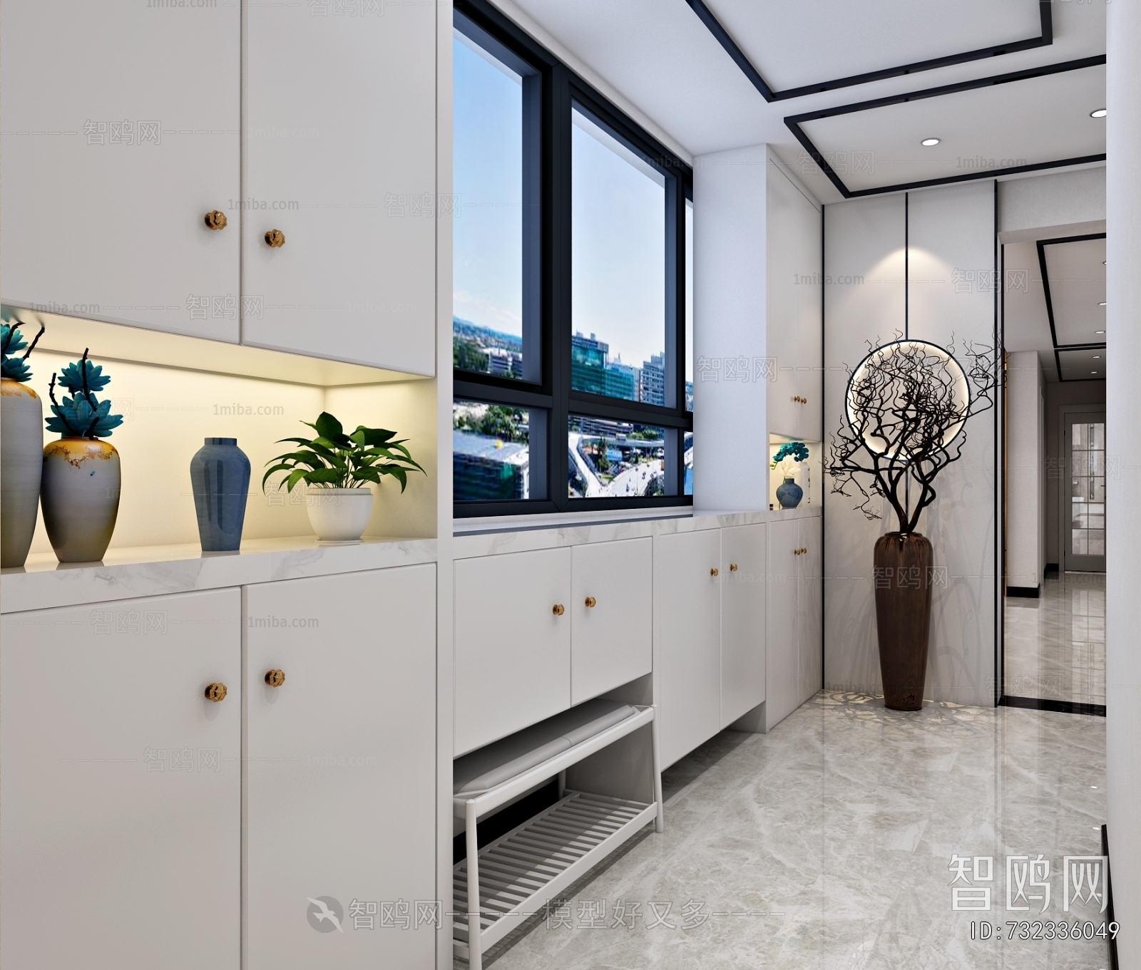 New Chinese Style Bedroom