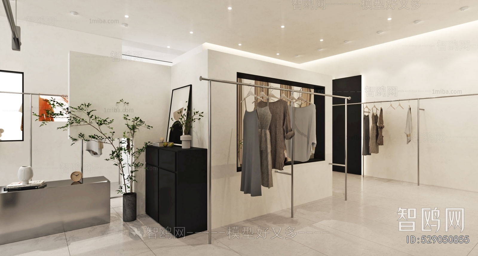 Modern Clothing Store