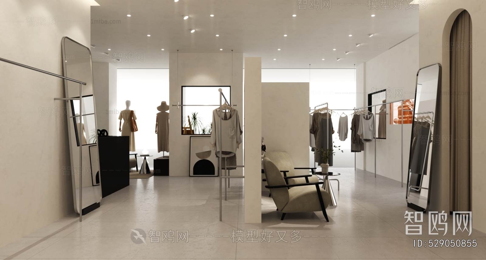 Modern Clothing Store