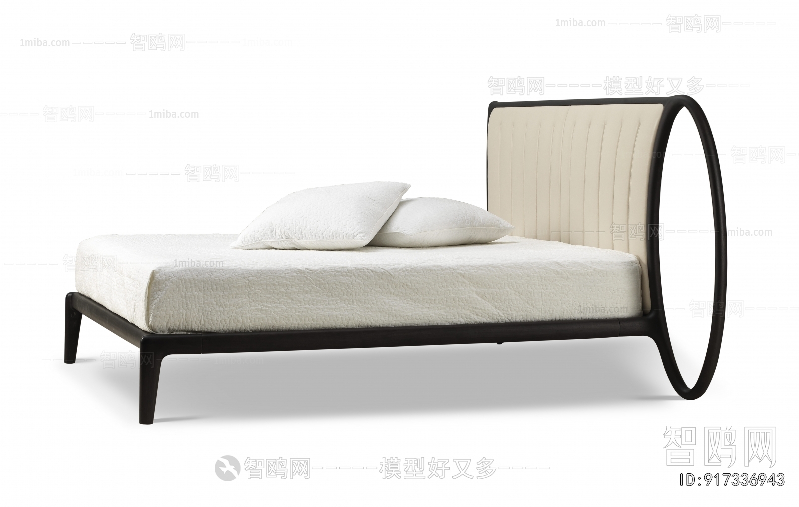 New Chinese Style Double Bed