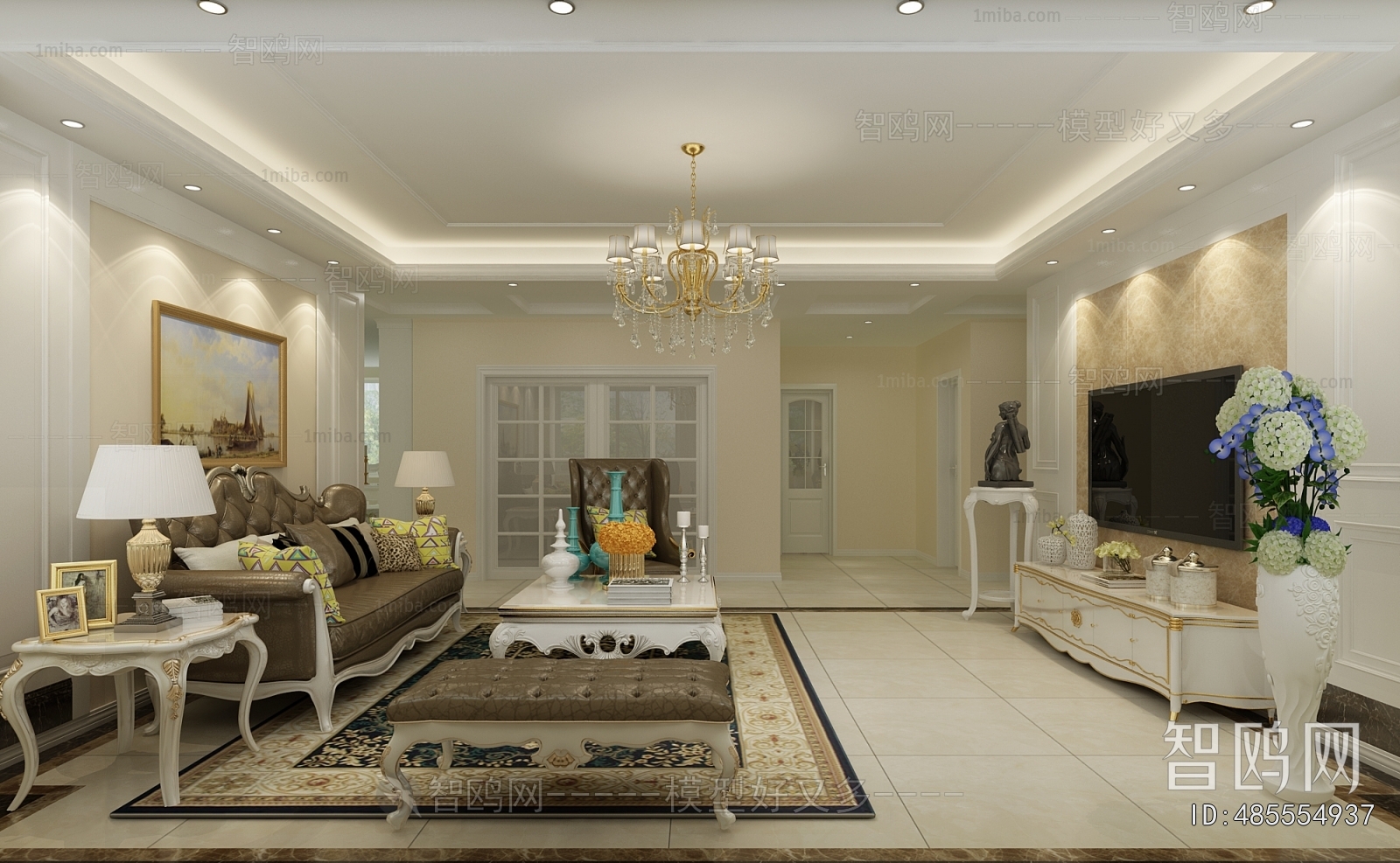 New Classical Style A Living Room