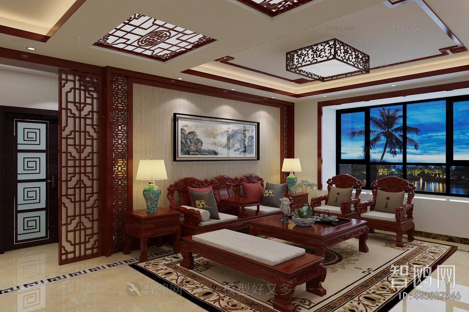 Chinese Style A Living Room