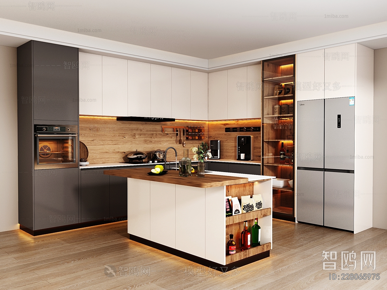 Modern Open Kitchen