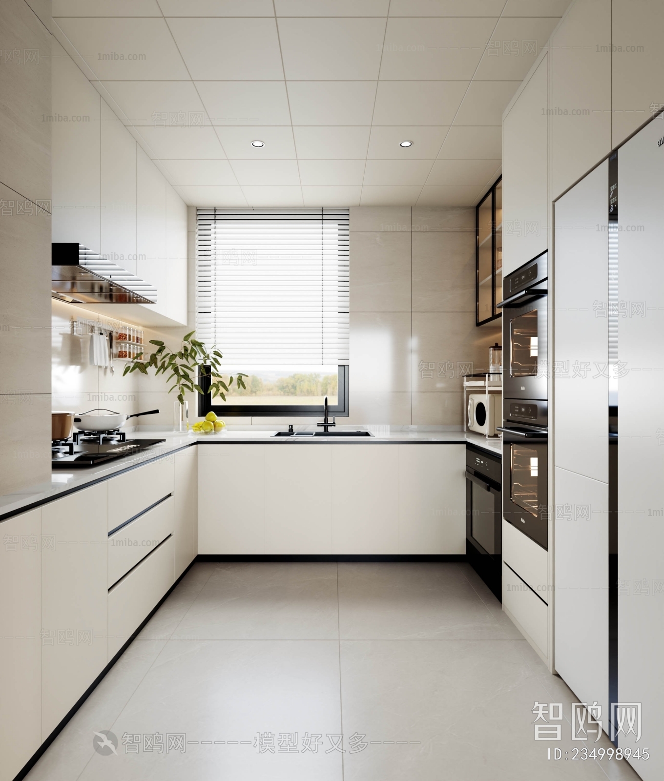 Modern The Kitchen