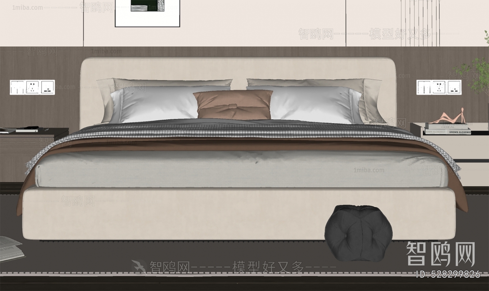 Modern Double Bed