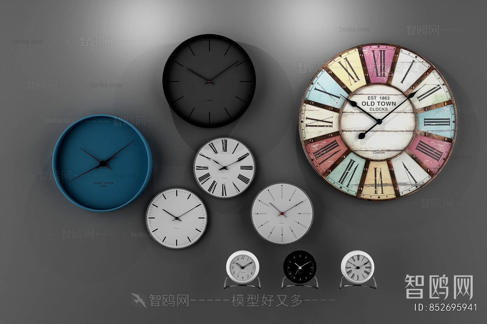 Modern Clocks And Watches