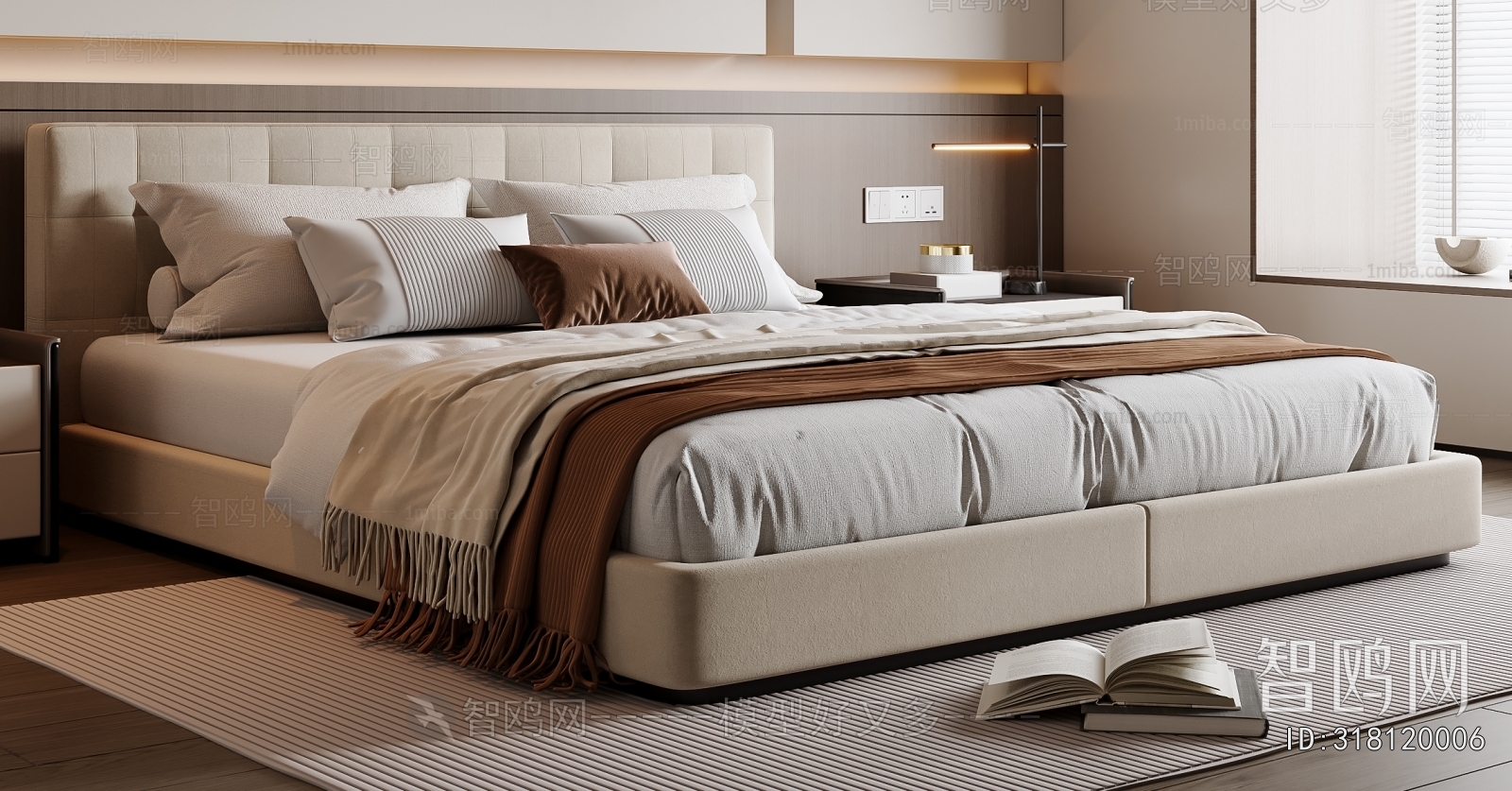 Modern Double Bed