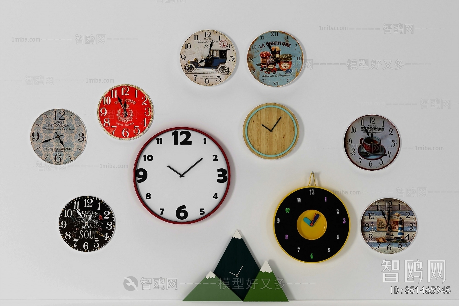 American Style Wall Clock