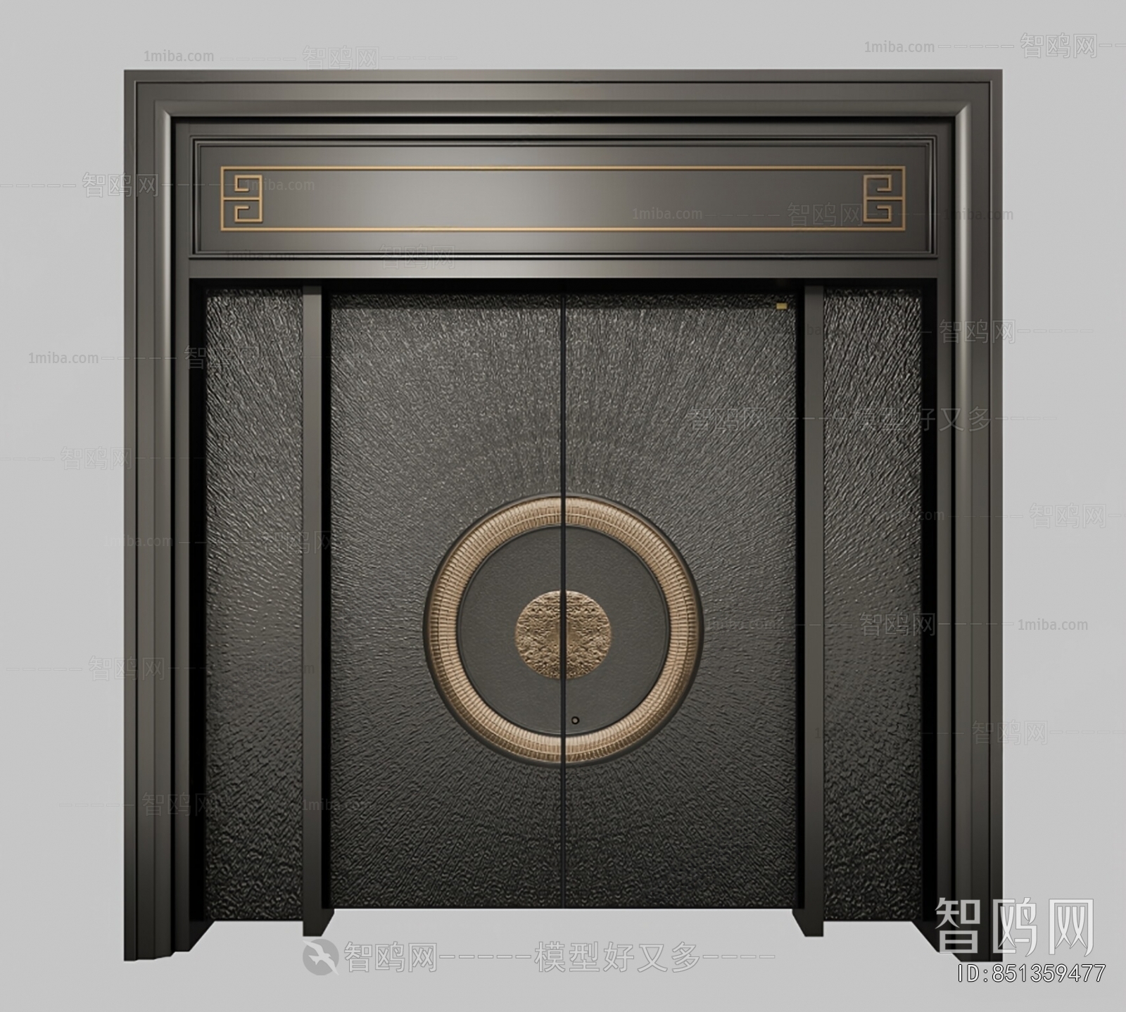 Modern Solid Wood Door