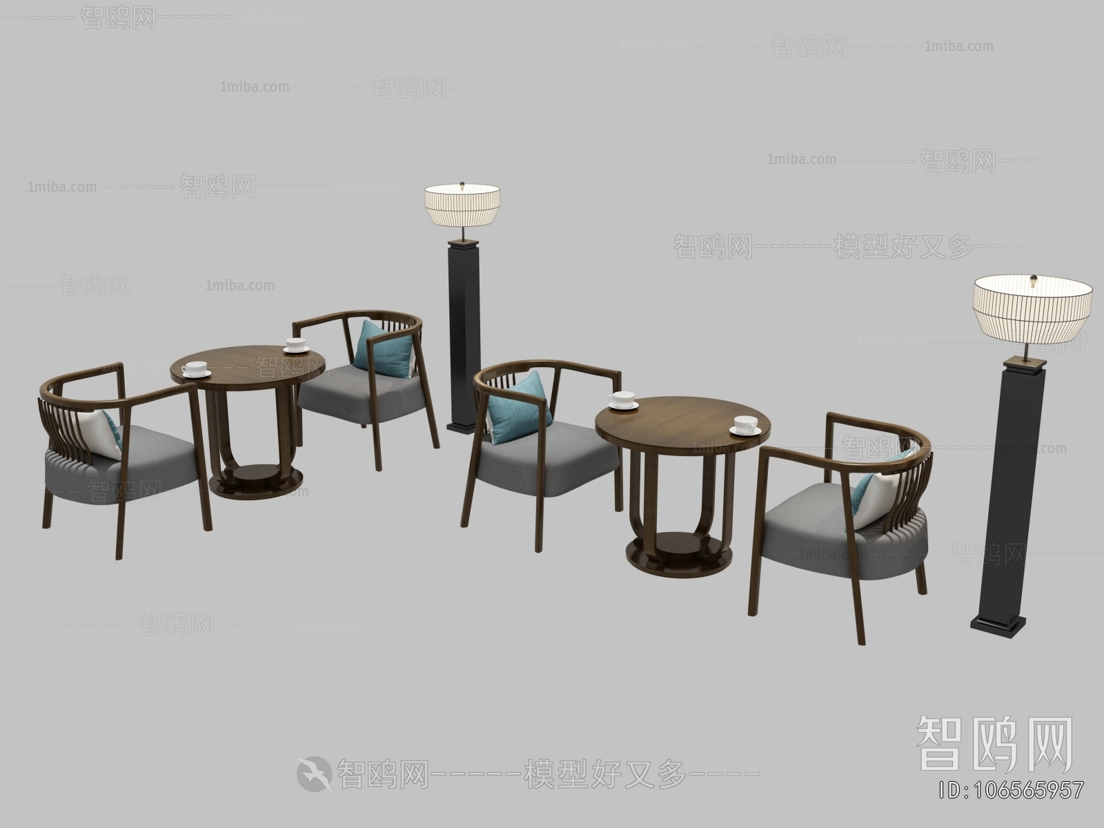 New Chinese Style Leisure Table And Chair