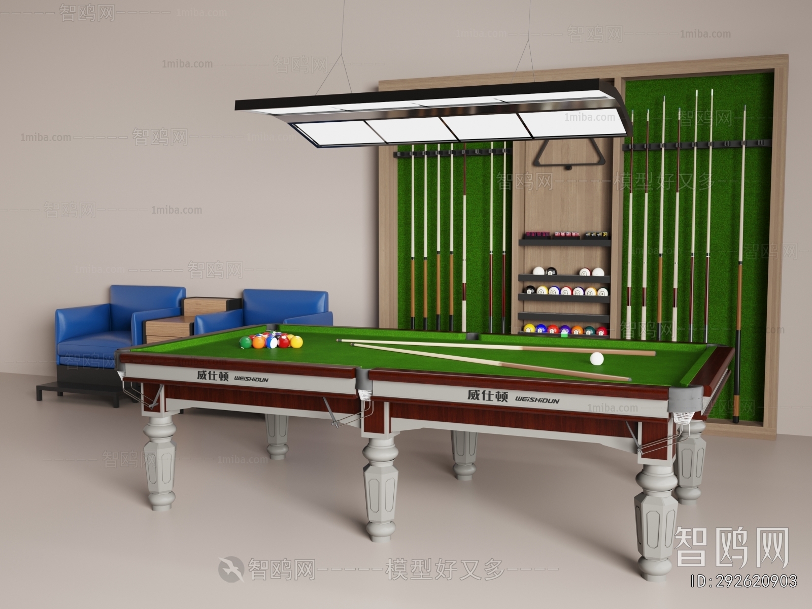 Modern Pool Table