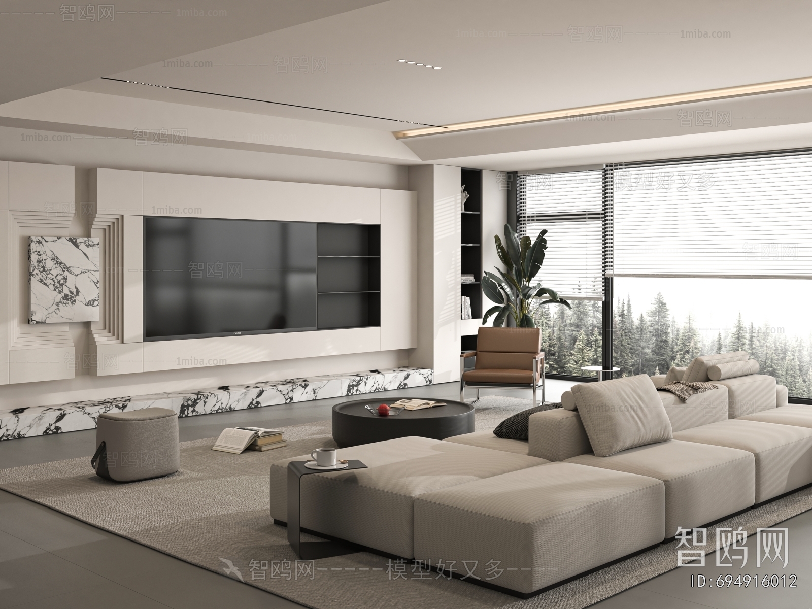 Modern A Living Room