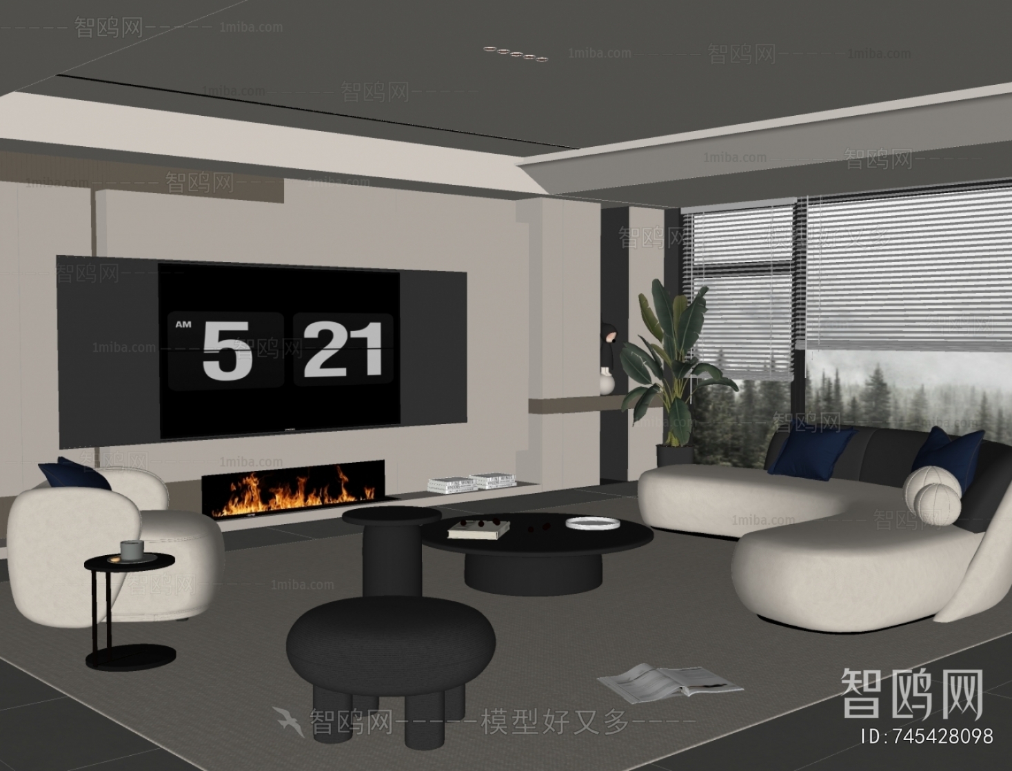 Modern A Living Room