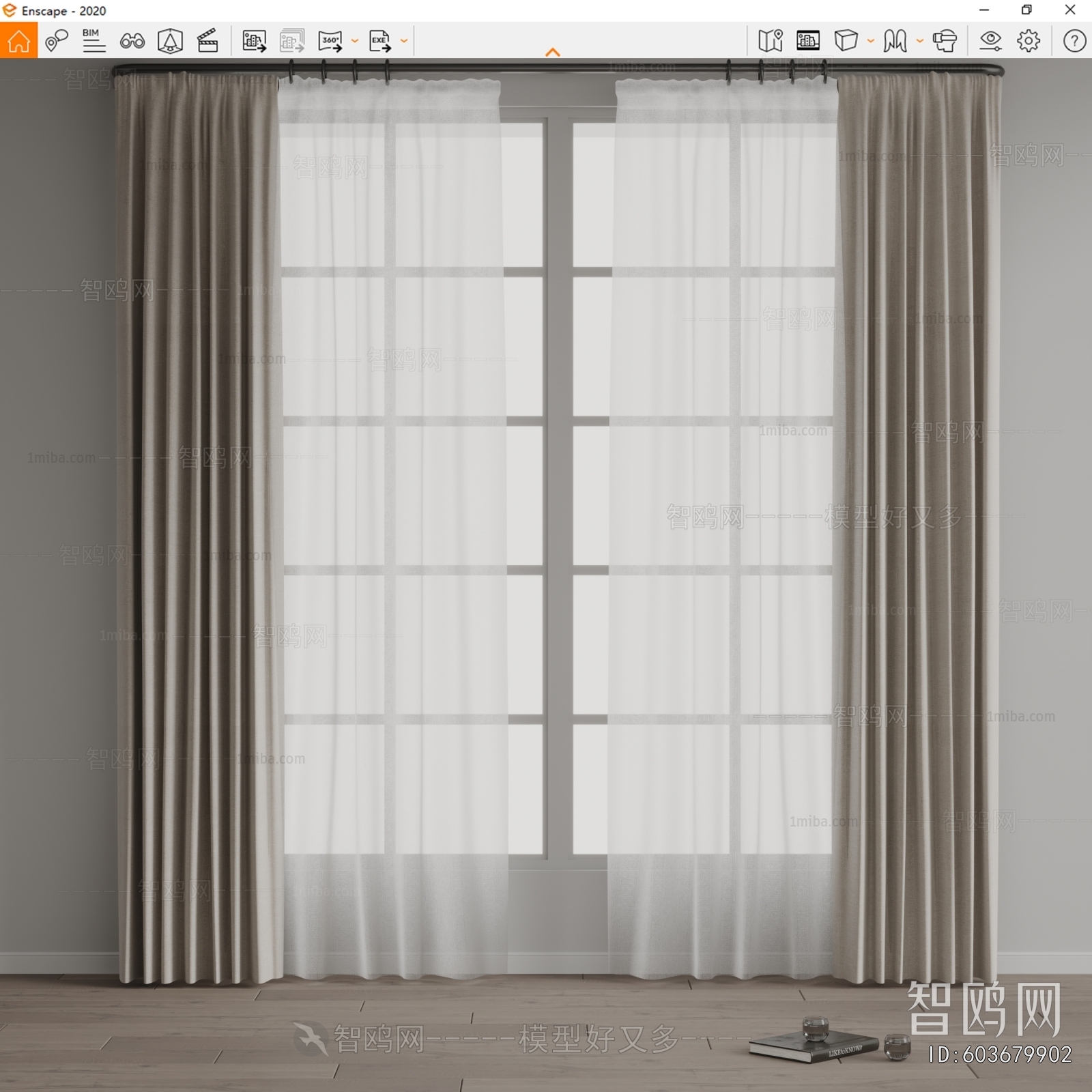 Modern The Curtain