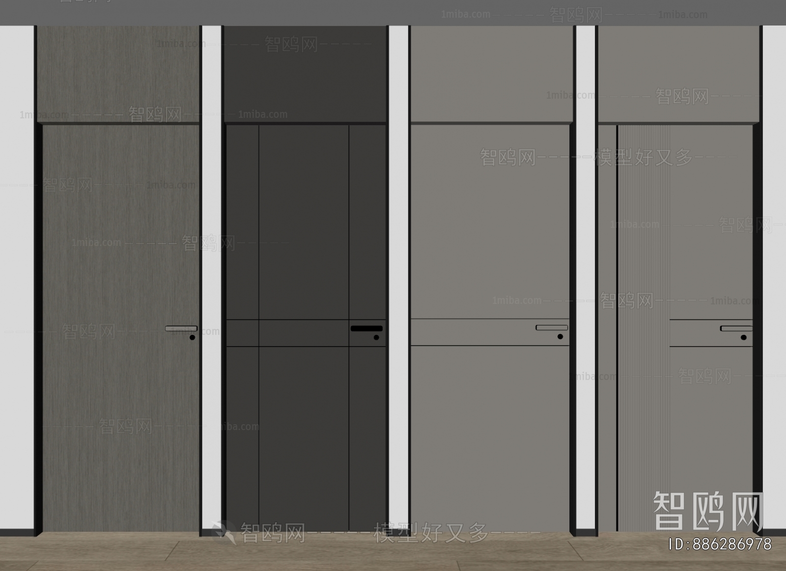 Modern Single Door