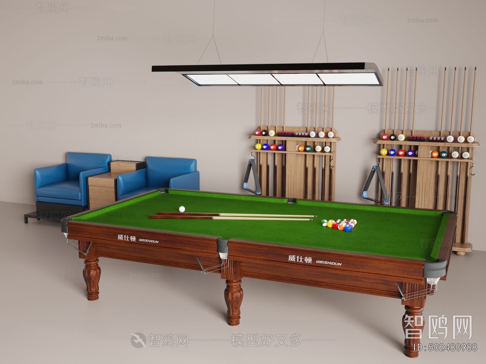 Modern Pool Table