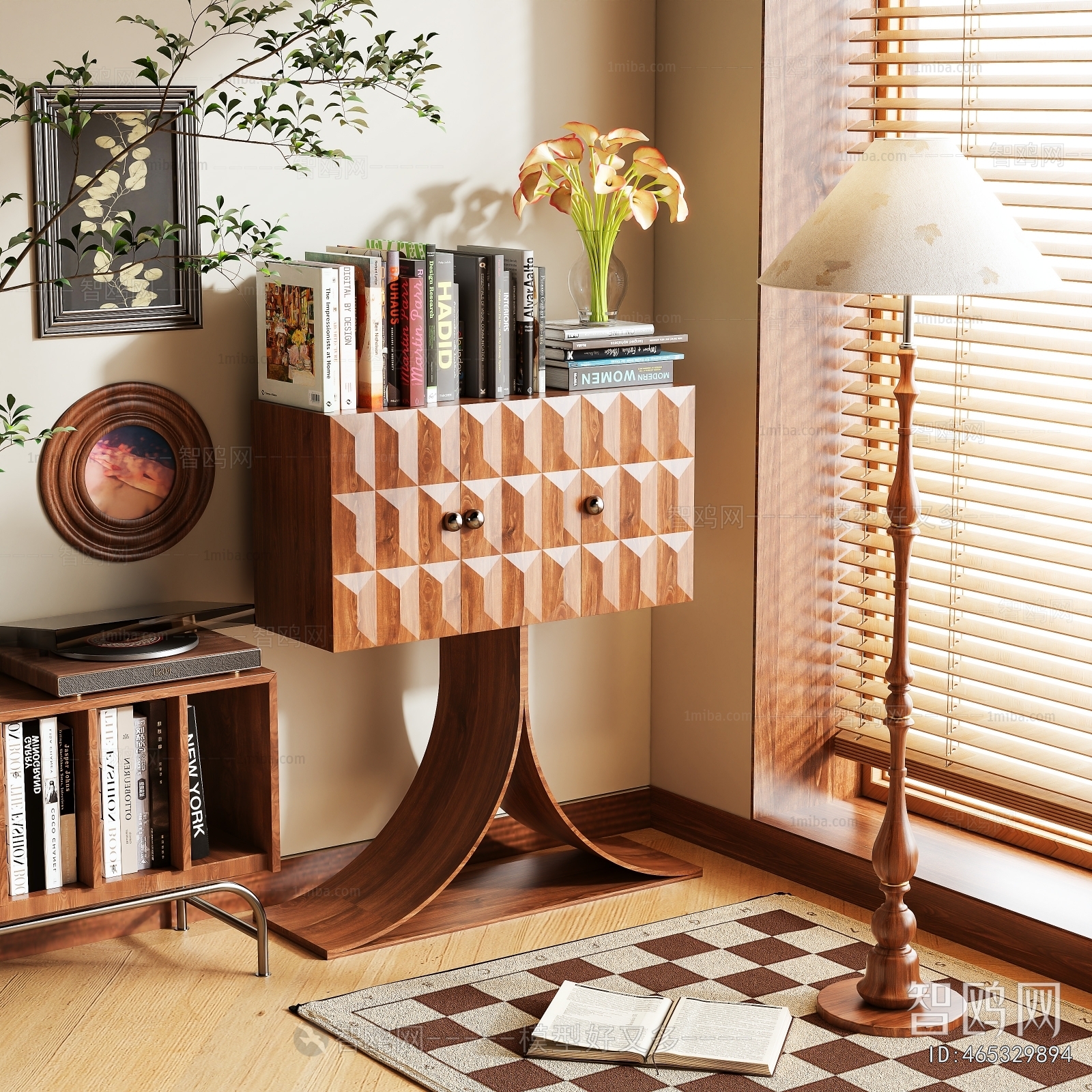 Retro Style Chest Of Drawers