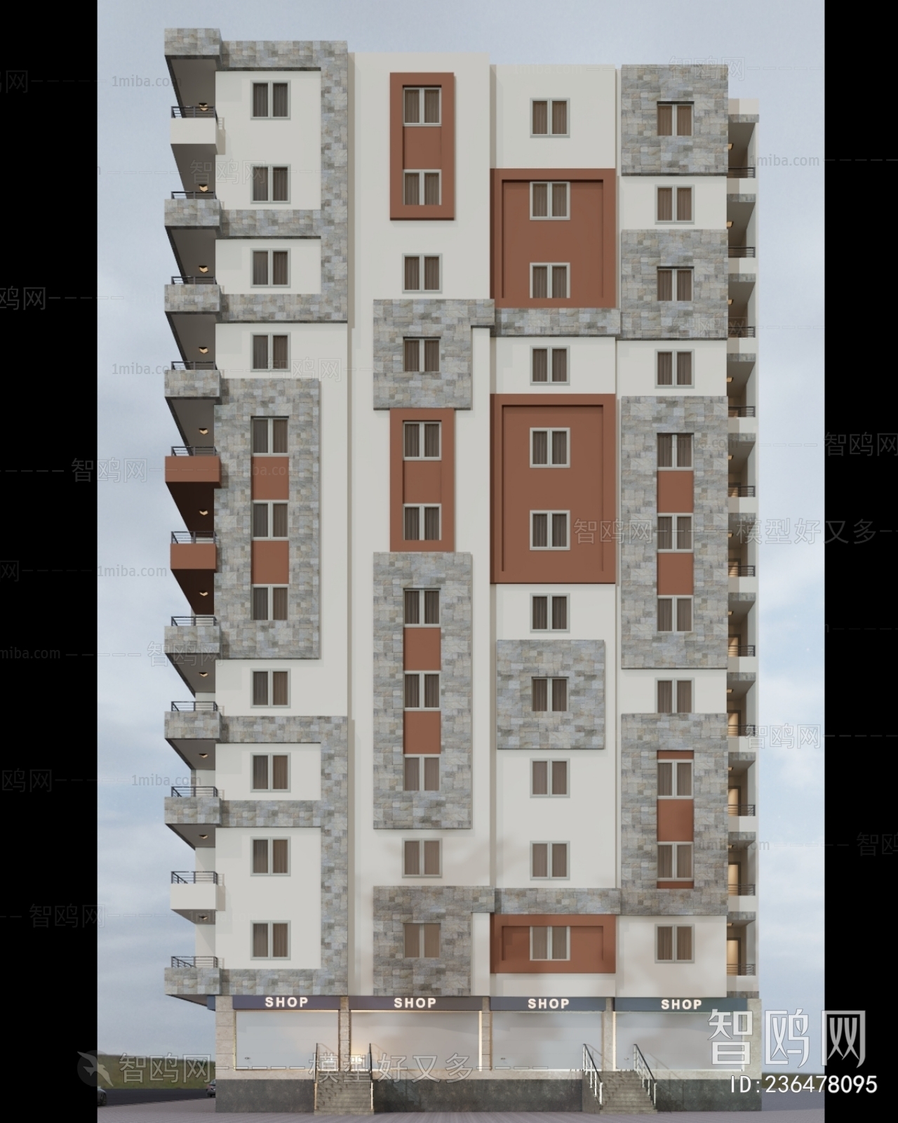 Modern Residential Building