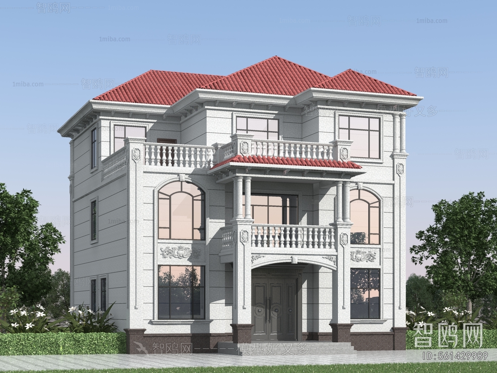 Simple European Style Detached Villa