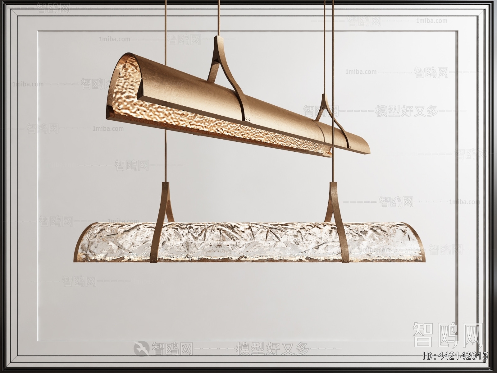 Modern Long Chandelier