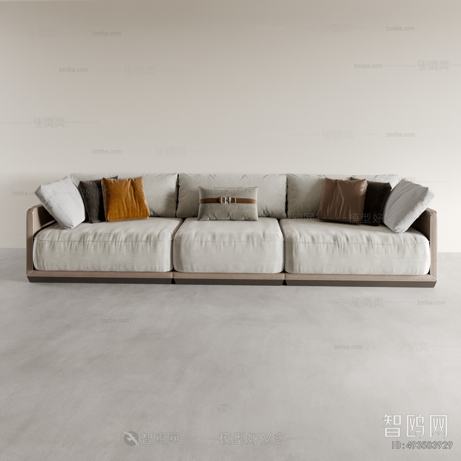 Modern Three-seat Sofa