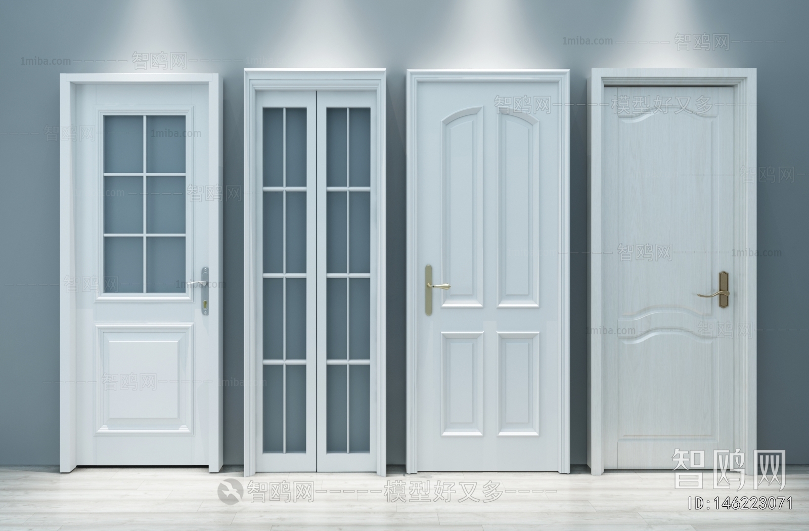 American Style Simple European Style Single Door