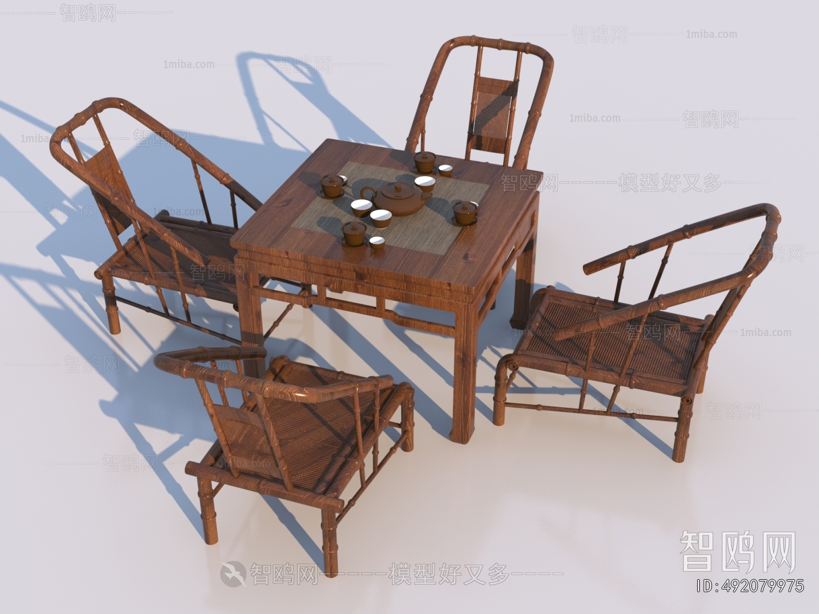 New Chinese Style Leisure Table And Chair